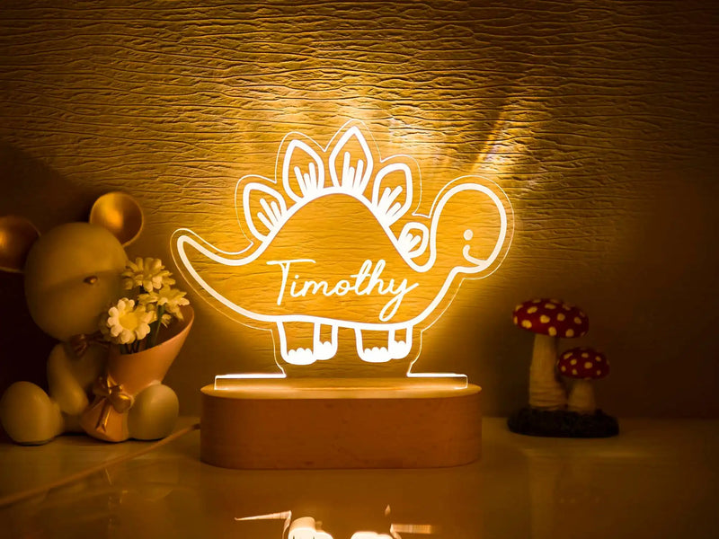 Custom Baby Kids USB Night Light - Personalized Name Lamp for Nursery & Home Decoration