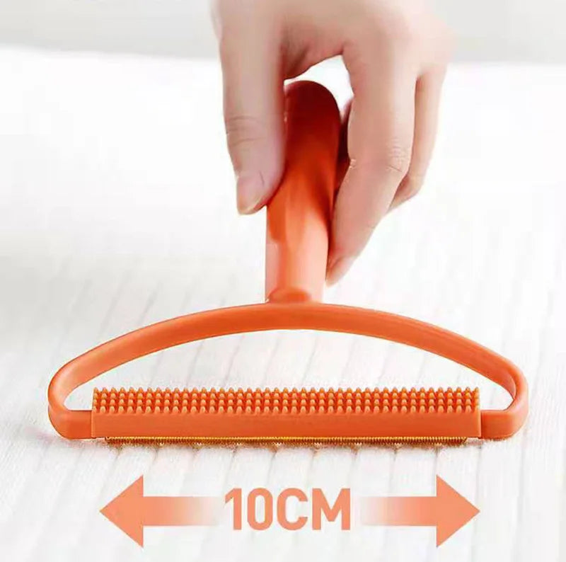 Double-Sided Lint Remover – Portable Pet Hair & Fuzz Remover for Clothes and Carpets