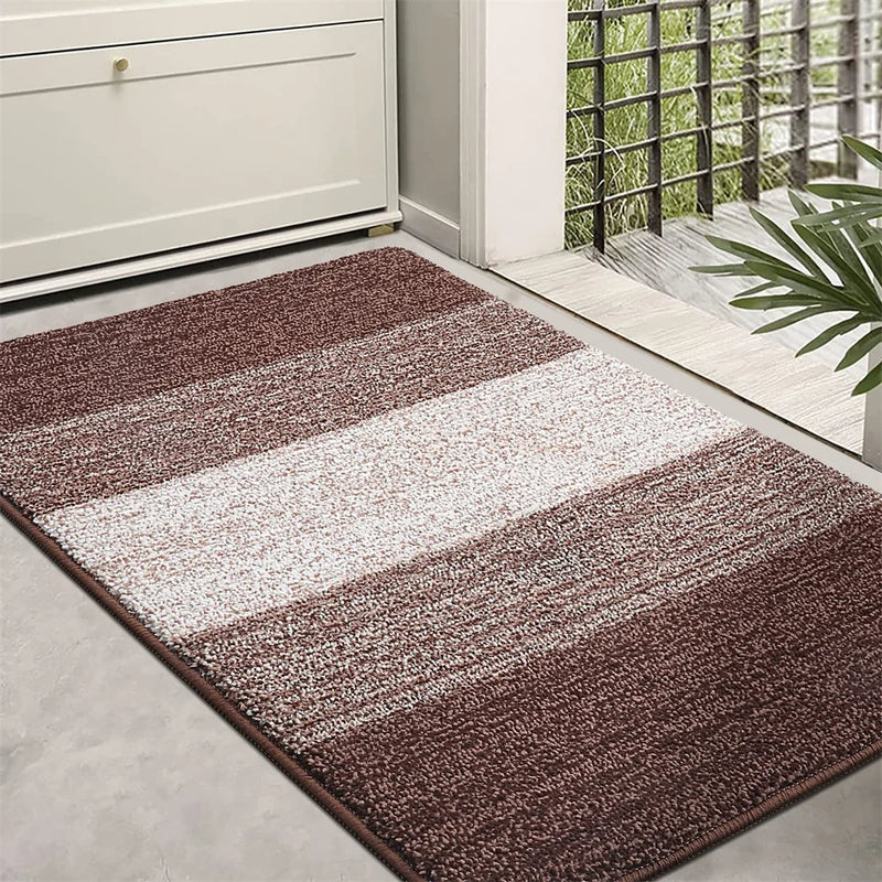 Olanly Absorbent Entrance Door Mat for Front Door