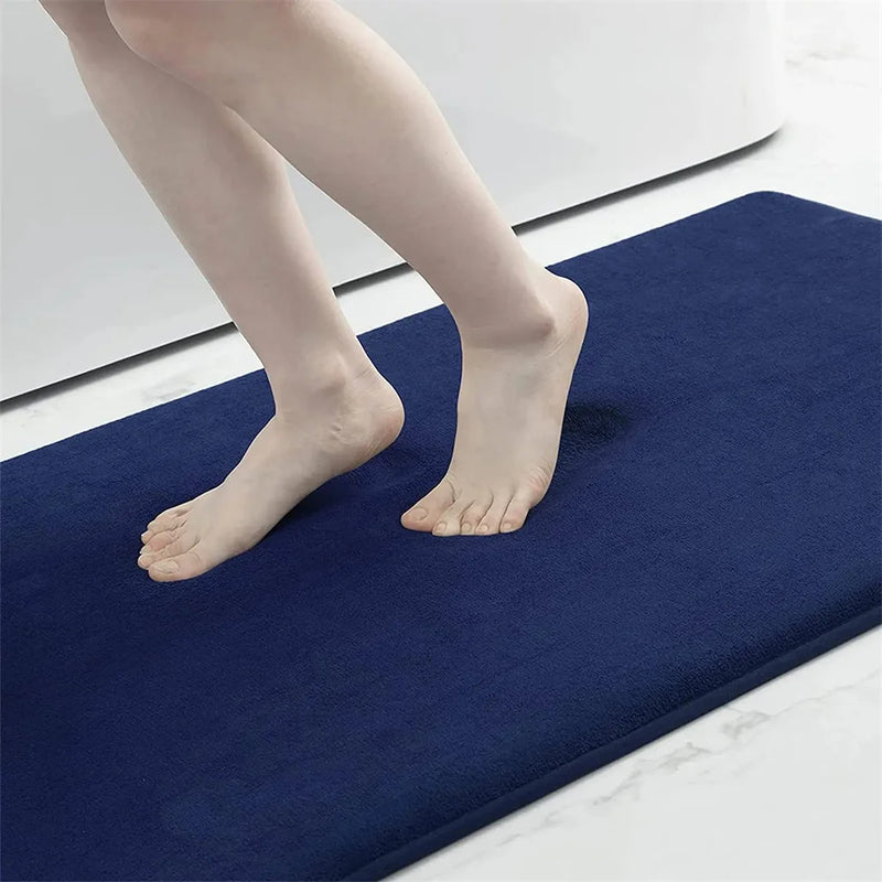 Olanly Silicone Bath Mat Non-Slip Shower Bathroom Mat