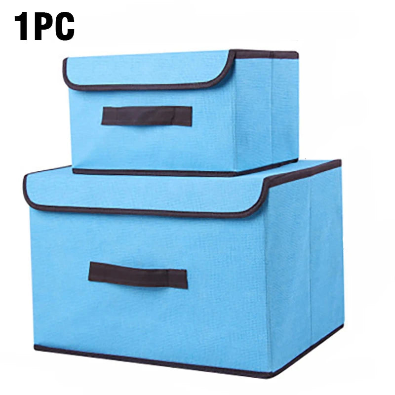 Foldable Dustproof Storage Box – Portable Storage for Clothes and Accessories