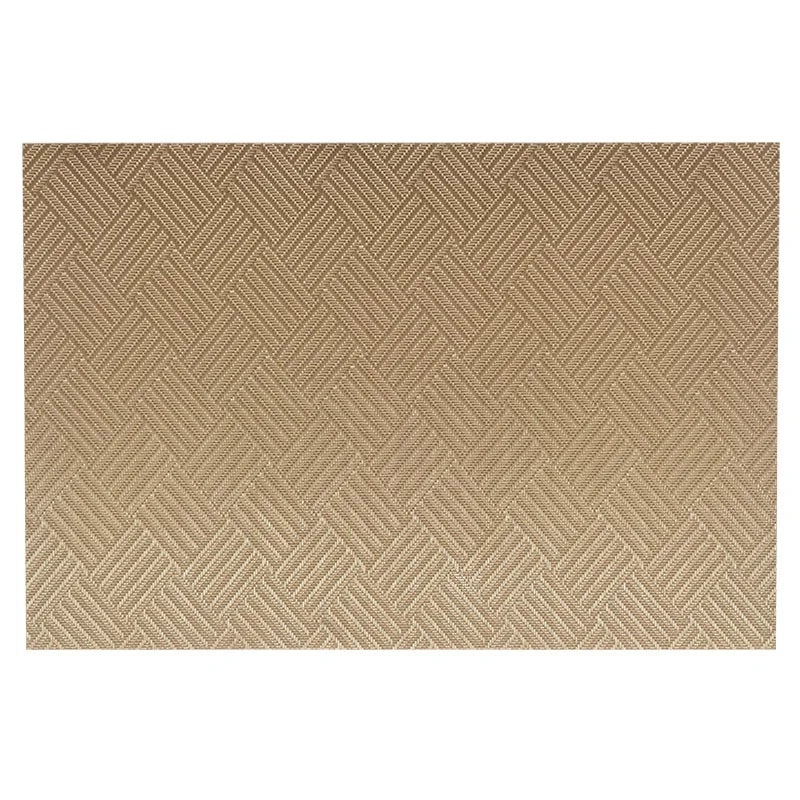 PVC Woven Placemats - Durable & Heat Resistant Dining Table Placemats