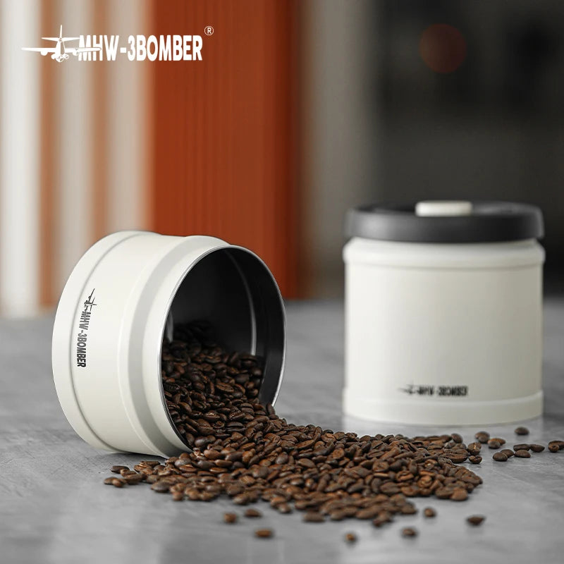 MHW-3BOMBER: Coffee & Food Vacuum Storage Canister – Airtight Portable Kitchen & Camping Tool