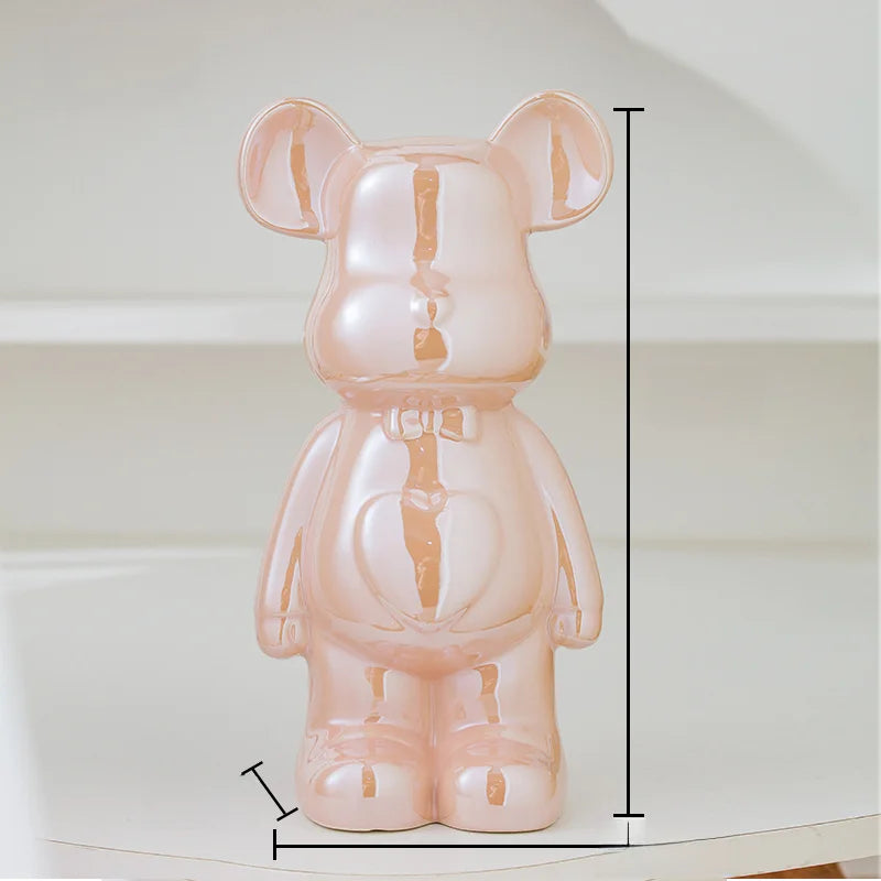 Ceramic Bear Figurines – Luxury Home Decoration