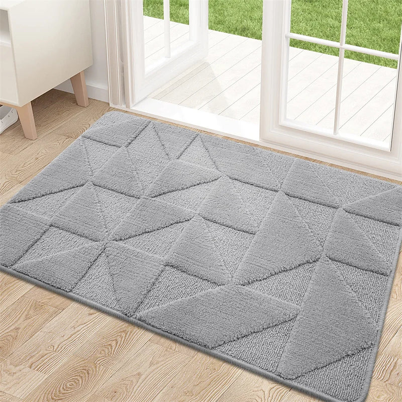 Olanly Absorbent Entrance Door Mat for Front Door