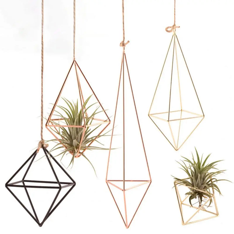 Modern Macrame Plant Hanger Flower Hanger Wall Decoration Countyard Garden Indoor Air Plant Stand