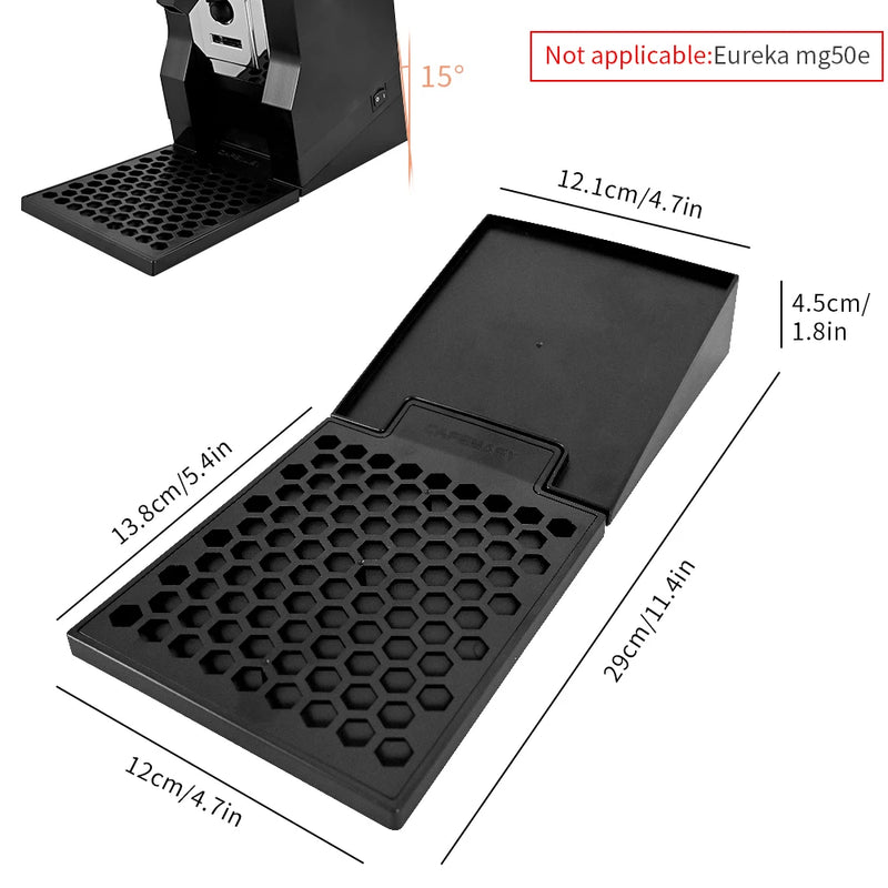 CAFEMASY Incline Stand with Tray – Compatible with Eureka Mignon Espresso Coffee Grinder