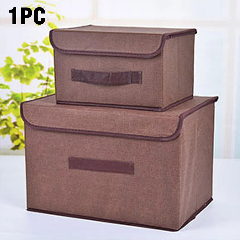 Foldable Dustproof Storage Box – Portable Storage for Clothes and Accessories