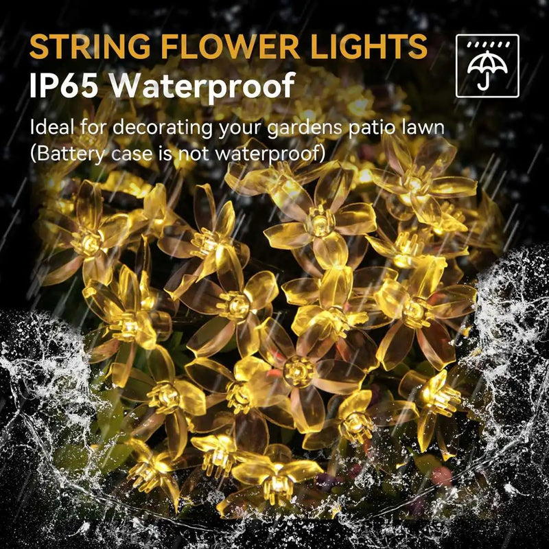 Flower Fairy Lights - Cherry Blossom LED String Lights