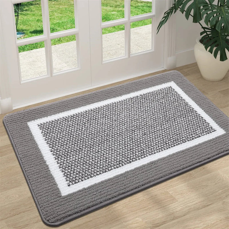 Olanly Absorbent Entrance Door Mat for Front Door