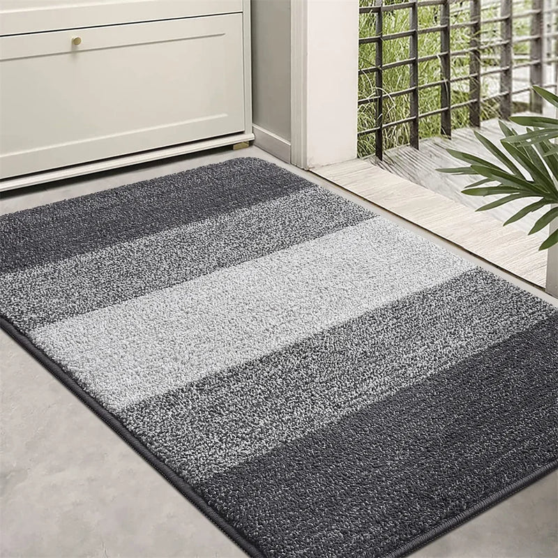 Olanly Absorbent Entrance Door Mat for Front Door