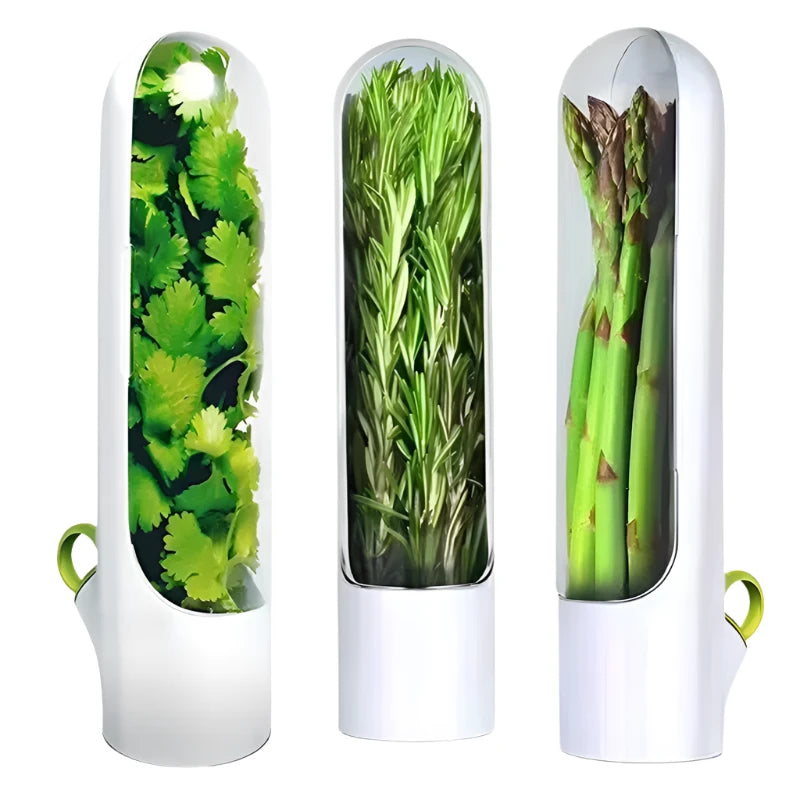 1 Pc Vegetable Preserving Bottle Herbal Preserving Herb Storage Bottle Home Kitchen Gadget Fresh