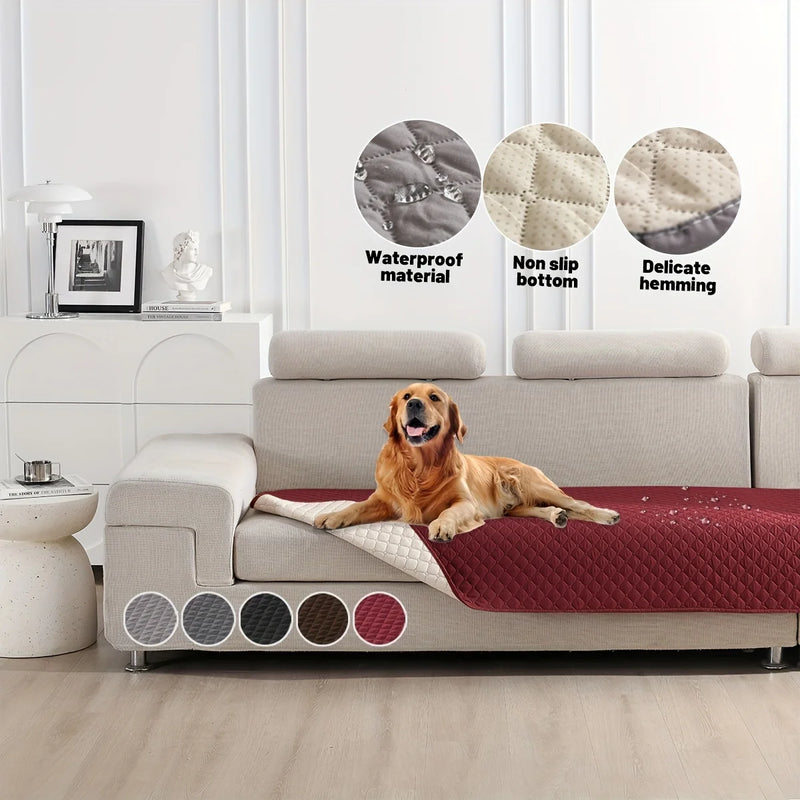 Anti-Leak & Non-Slip Pet Bed Cover – Waterproof Blanket for Sofa, Couch and Furniture Protection