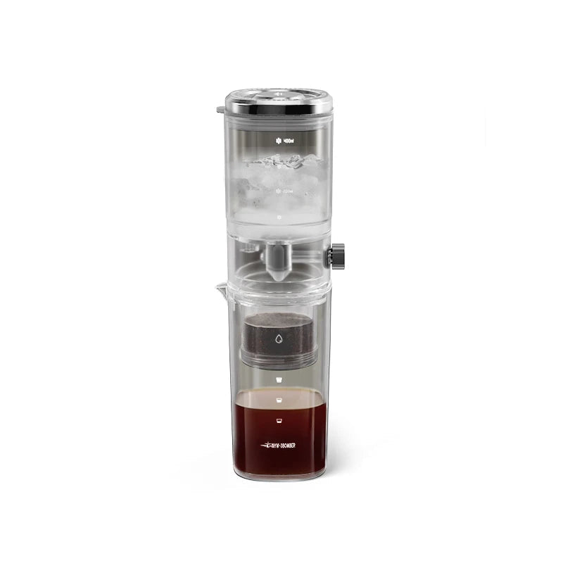 MHW-3BOMBER: Cold Brew Coffee Maker – Adjustable Water Flow Dripper for Iced Coffee & Tea