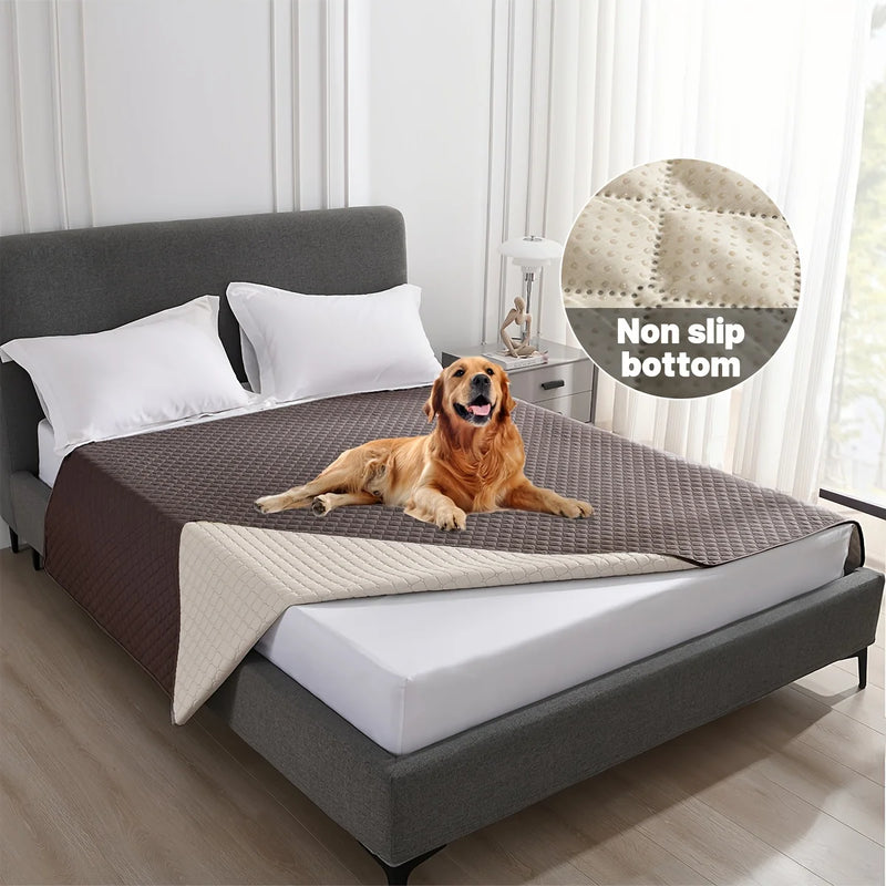 Anti-Leak & Non-Slip Pet Bed Cover – Waterproof Blanket for Sofa, Couch and Furniture Protection