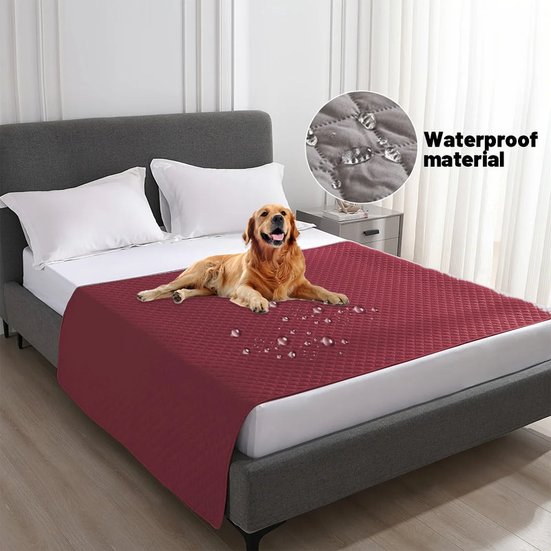 Anti-Leak & Non-Slip Pet Bed Cover – Waterproof Blanket for Sofa, Couch and Furniture Protection