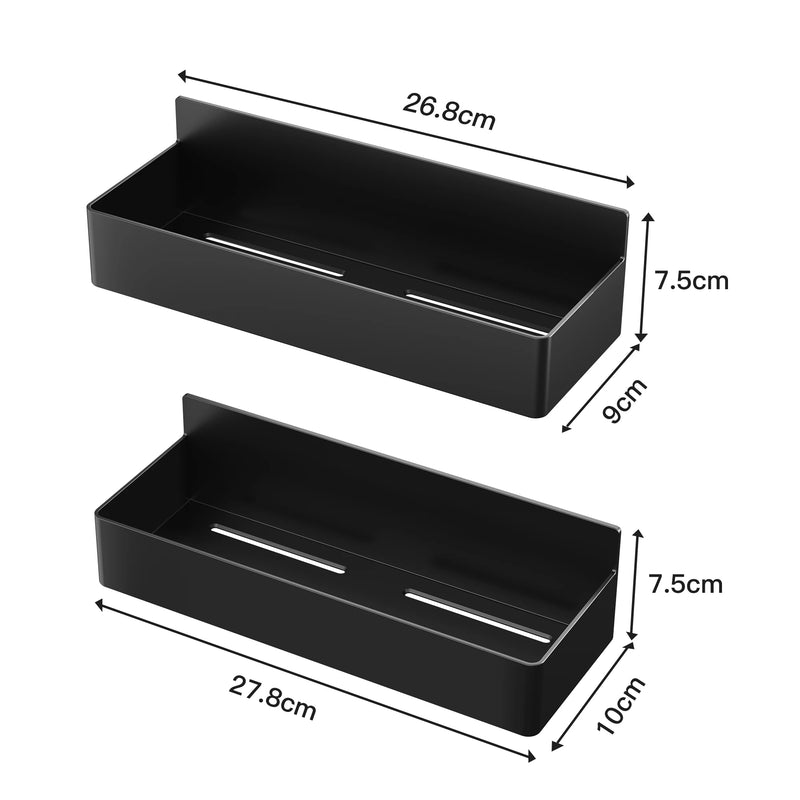 Magnetic Kitchen Storage Rack – 2-Tier Organizer for Refrigerator, Microwave, and Metal Surfaces