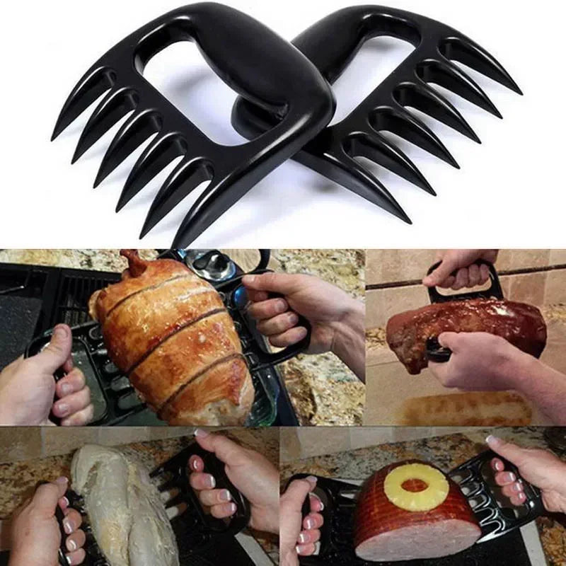 BBQ Accessories Meat Shredder Strong Pulled Pork Puller BBQ Fork Bear Claw Vegetable Slicer Cutters