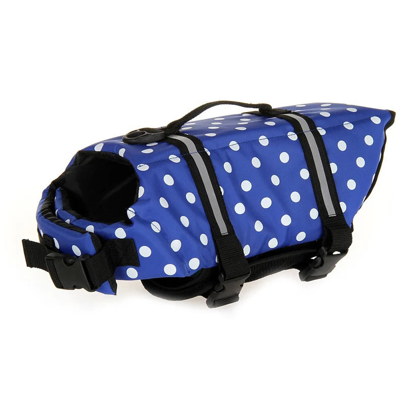 Summer Life Vest Jacket for Dogs - Reflective Pet Swimwear for Safety