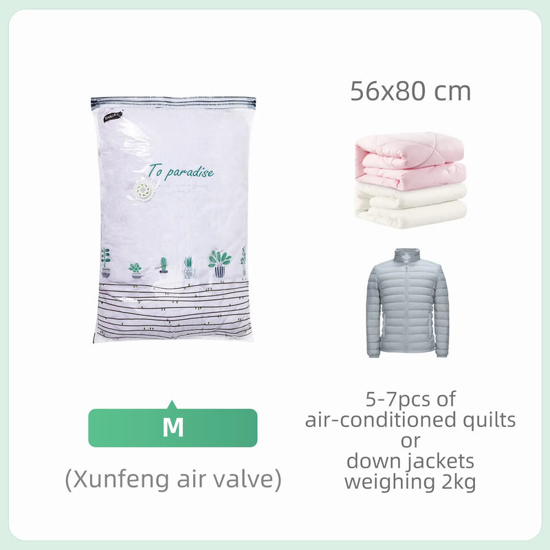 TAILI Cubic Vacuum Storage Bags for Clothes and Blankets