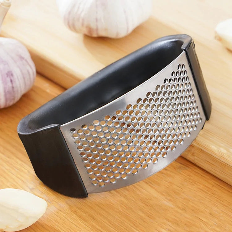 Stainless Steel Garlic Press Crusher Manual Garlic Mincer Chopping Garlic Tool Kitchen Accessories