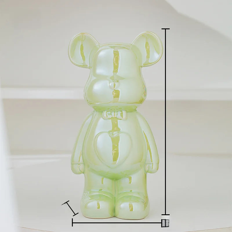 Ceramic Bear Figurines – Luxury Home Decoration