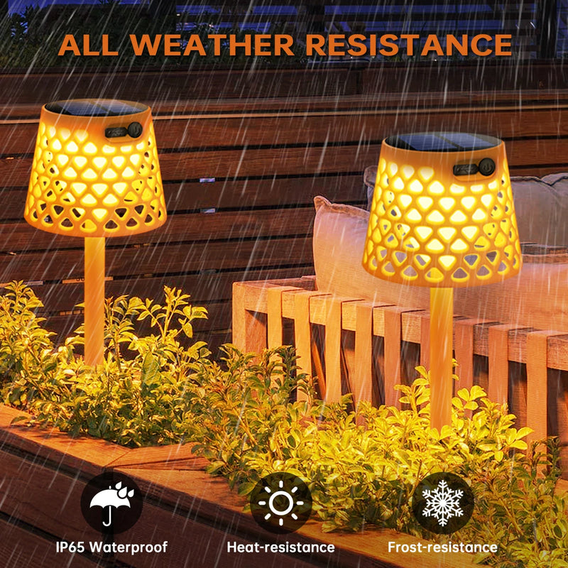 LED Solar Table Lamp - Waterproof 3-Way Installation Portable Table Lamp