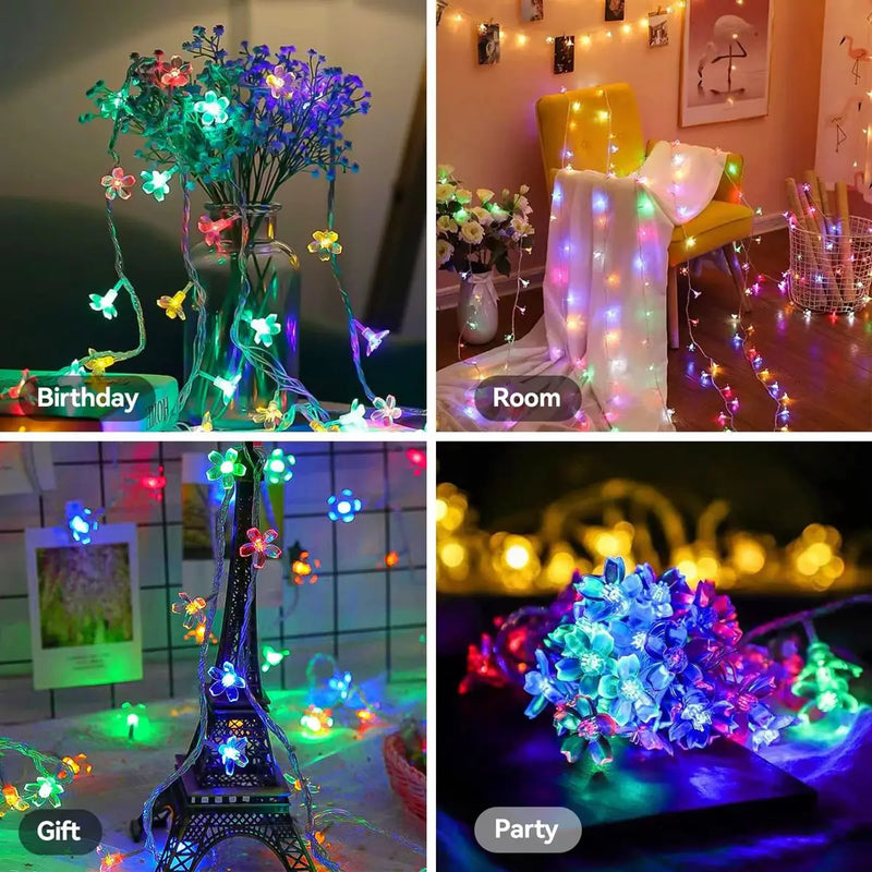 Flower Fairy Lights - Cherry Blossom LED String Lights