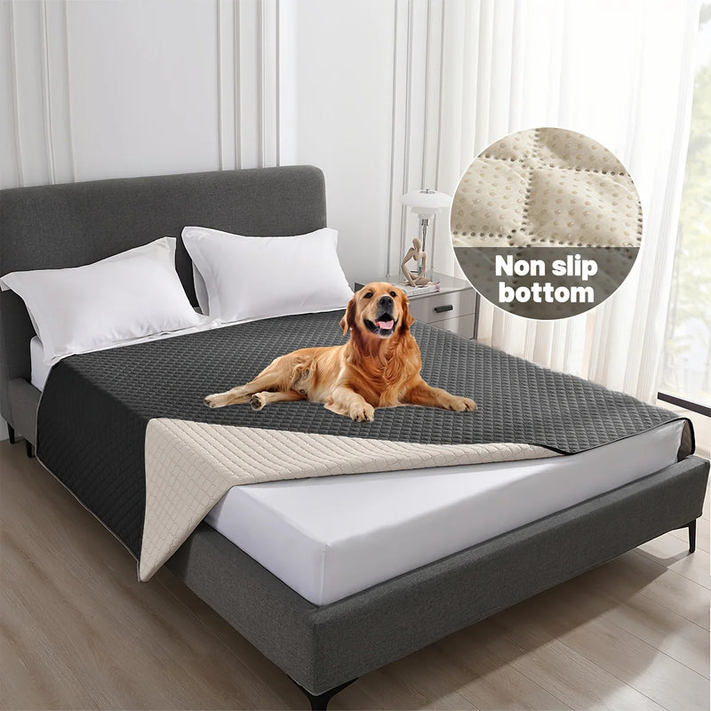 Anti-Leak & Non-Slip Pet Bed Cover – Waterproof Blanket for Sofa, Couch and Furniture Protection