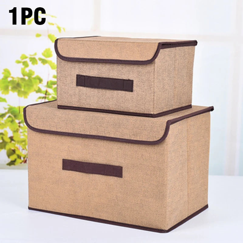 Foldable Dustproof Storage Box – Portable Storage for Clothes and Accessories