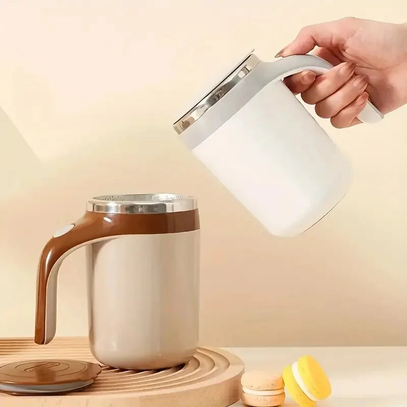 Automatic Self-Stirring Mug - Magnetic Stirring Coffee Cup