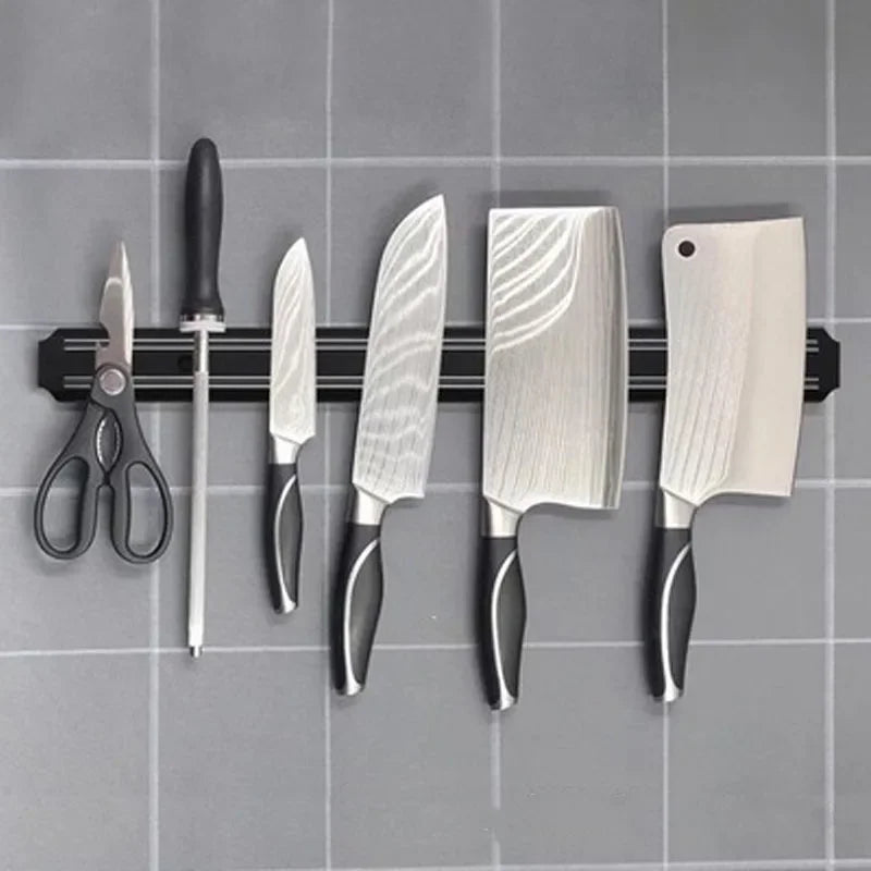 Powerful Magnetic Stainless Steel Magnetic Knife Block Wall-mounted Kitchen Magnet Magnet