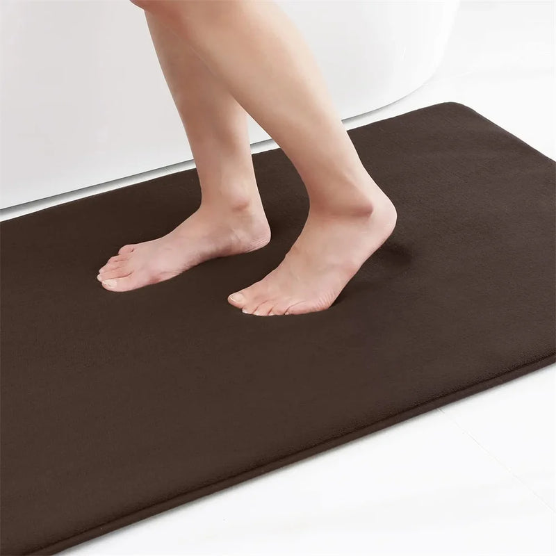 Olanly Silicone Bath Mat Non-Slip Shower Bathroom Mat