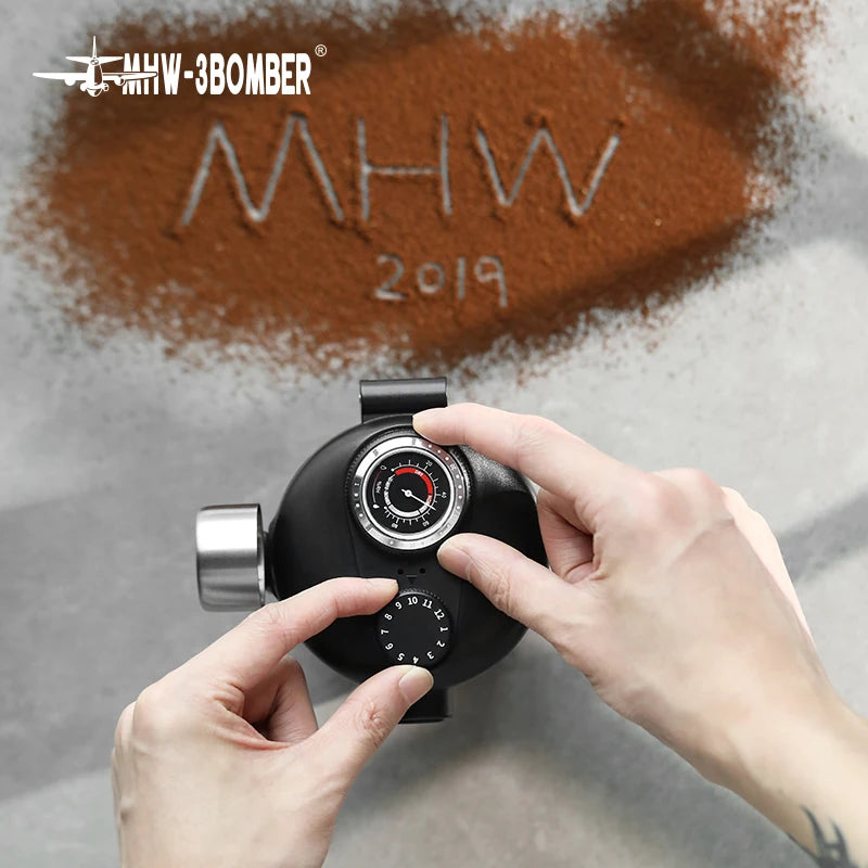 MHW-3BOMBER: Camping Airtight Coffee Canister – Sealed Food Storage Jar With Magnetic Spoon