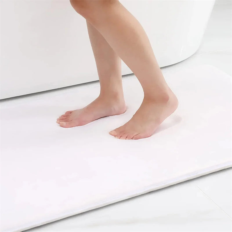 Olanly Silicone Bath Mat Non-Slip Shower Bathroom Mat