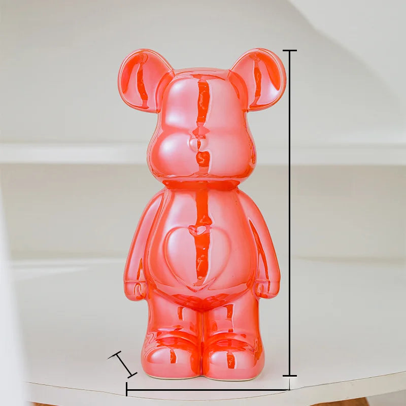 Ceramic Bear Figurines – Luxury Home Decoration