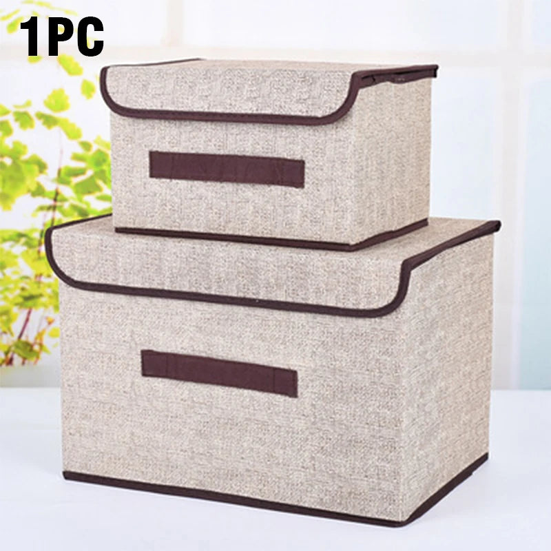 Foldable Dustproof Storage Box – Portable Storage for Clothes and Accessories