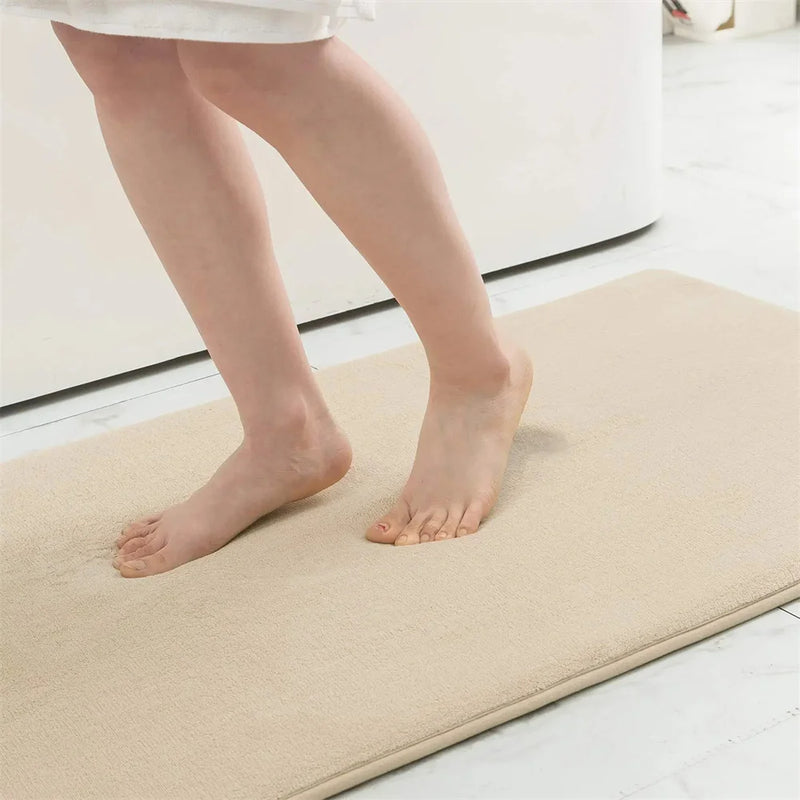 Olanly Silicone Bath Mat Non-Slip Shower Bathroom Mat