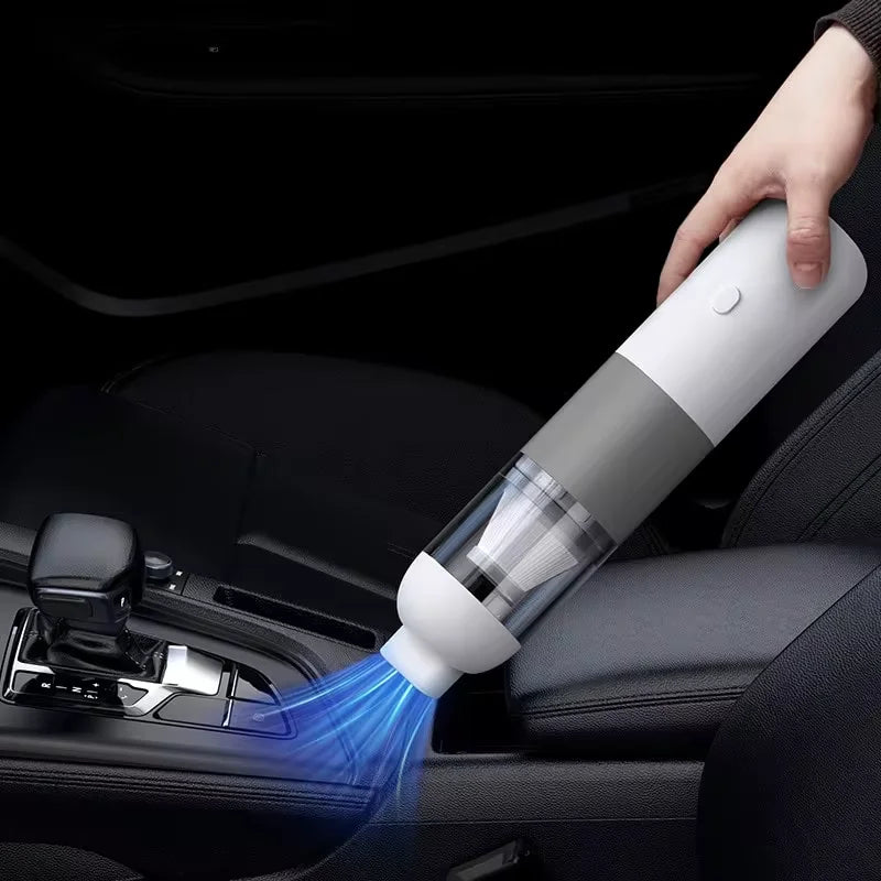 3-in-1 Wireless Car Vacuum Cleaner – Portable Handheld Mini Dust Catcher for Car and Home