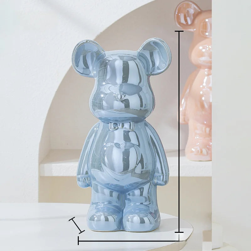 Ceramic Bear Figurines – Luxury Home Decoration