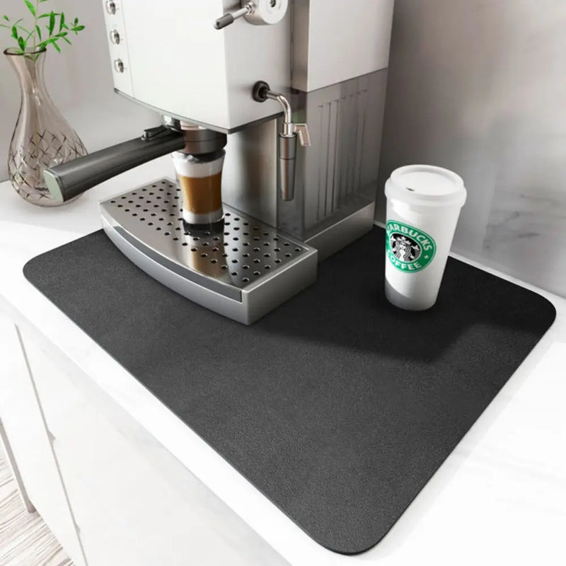 Home Kitchen Soft Diatomite Absorbent Quick-Drying Draining Mat - Multi-Purpose Table Mat